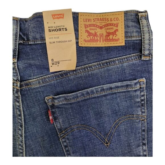 Levi's mid length short - Picture 3 of 12